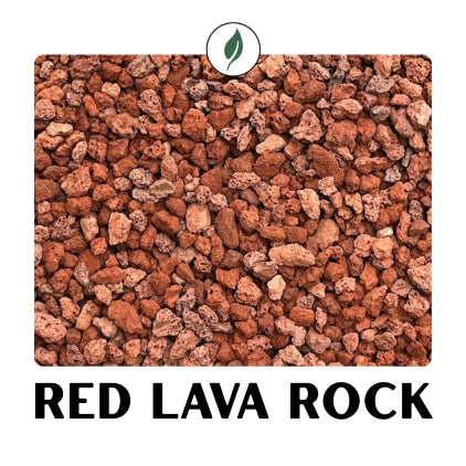 Red Lava Rock