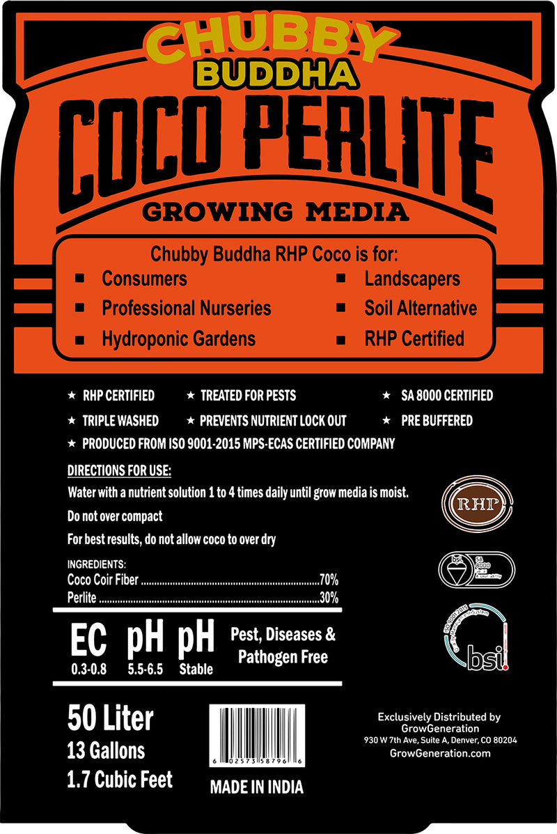 Chubby Buddha Coco Perlite 70/30