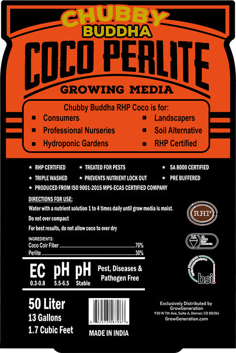 Chubby Buddha Coco Perlite 70/30