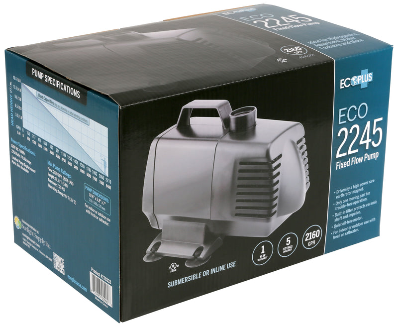 EcoPlus Eco 2245 Fixed Flow Pump 2166 GPH