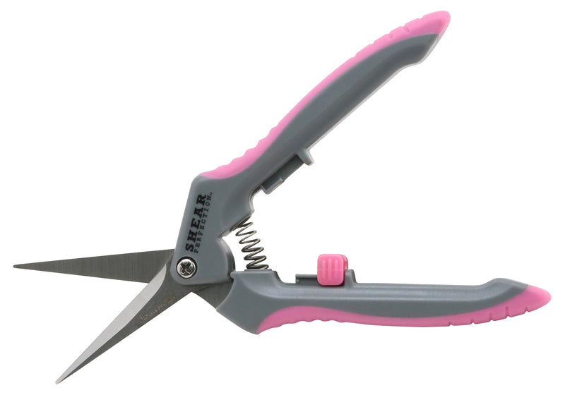 Shear Perfection Pink Stainless Trimming Shear - 2" Straight Blades