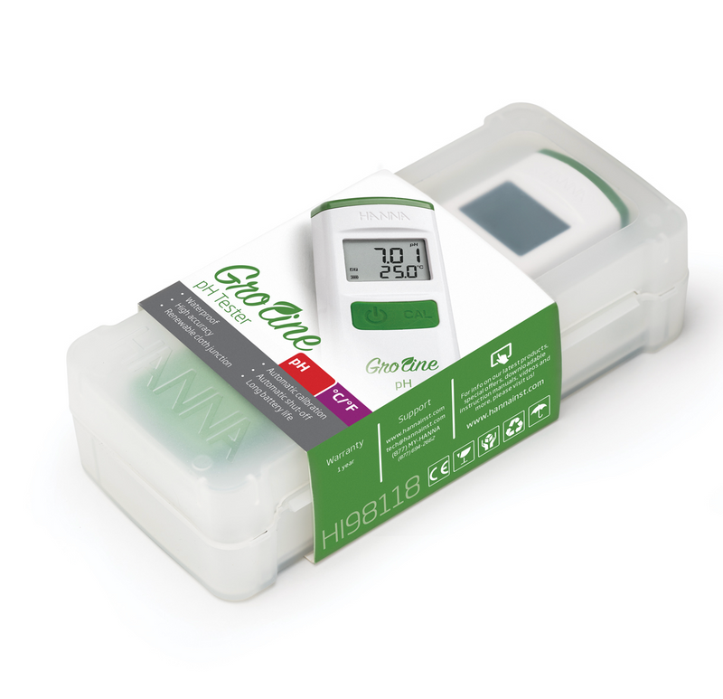Hanna GroLine Waterproof pH Tester