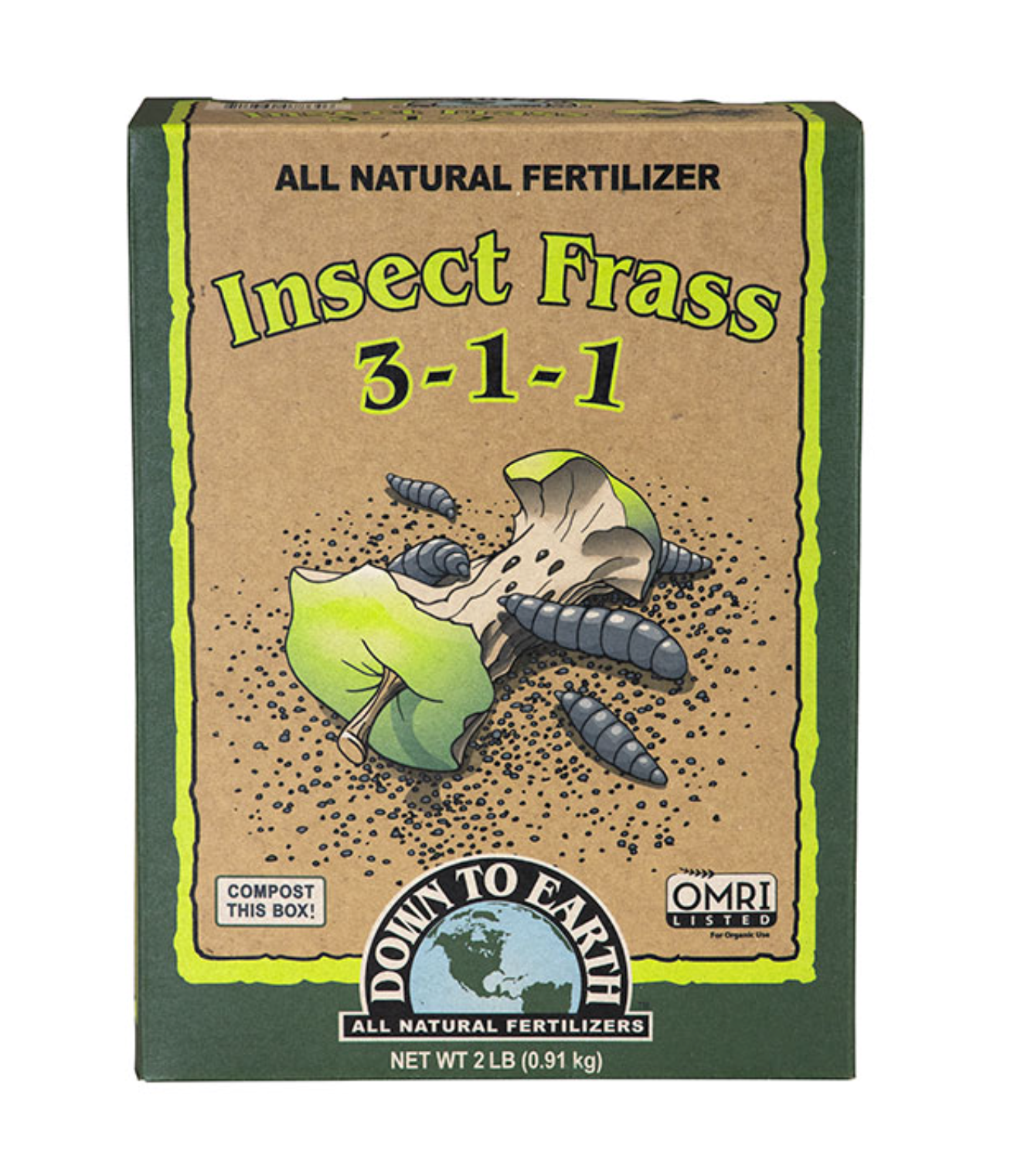 Down to Earth Insect Frass