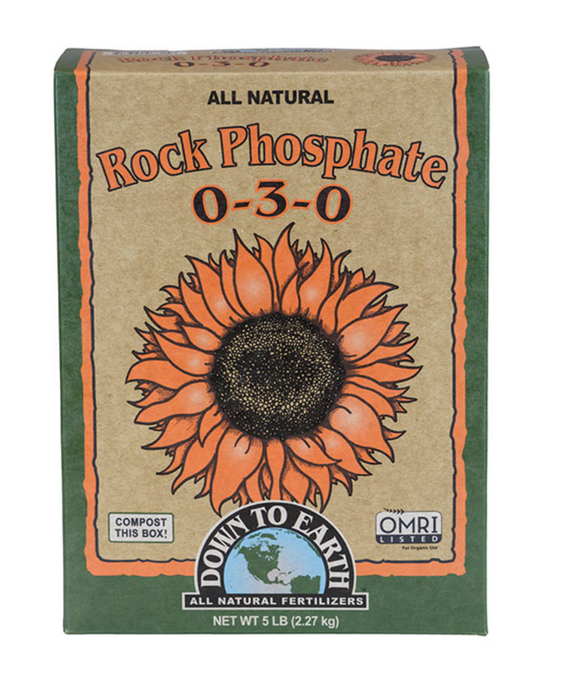 Down To Earth Rock Phosphate