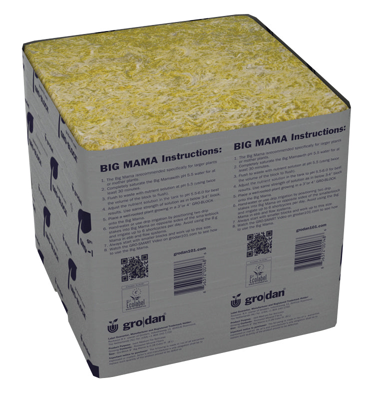 Grodan Delta Big Mama Block 8''