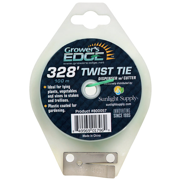 Grower's Edge Green Twist Tie Dispenser 328'